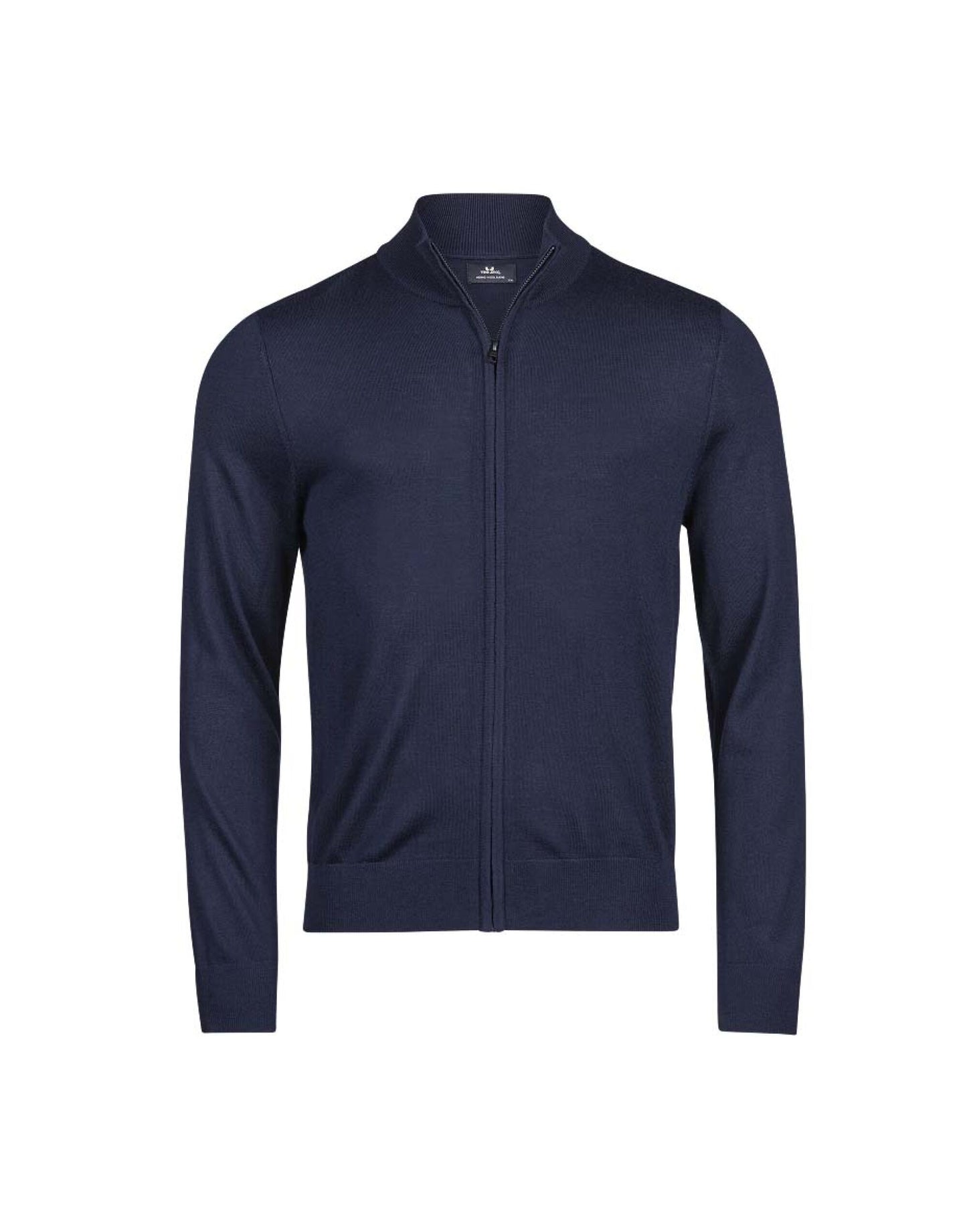 Full Zip Knit - Navy