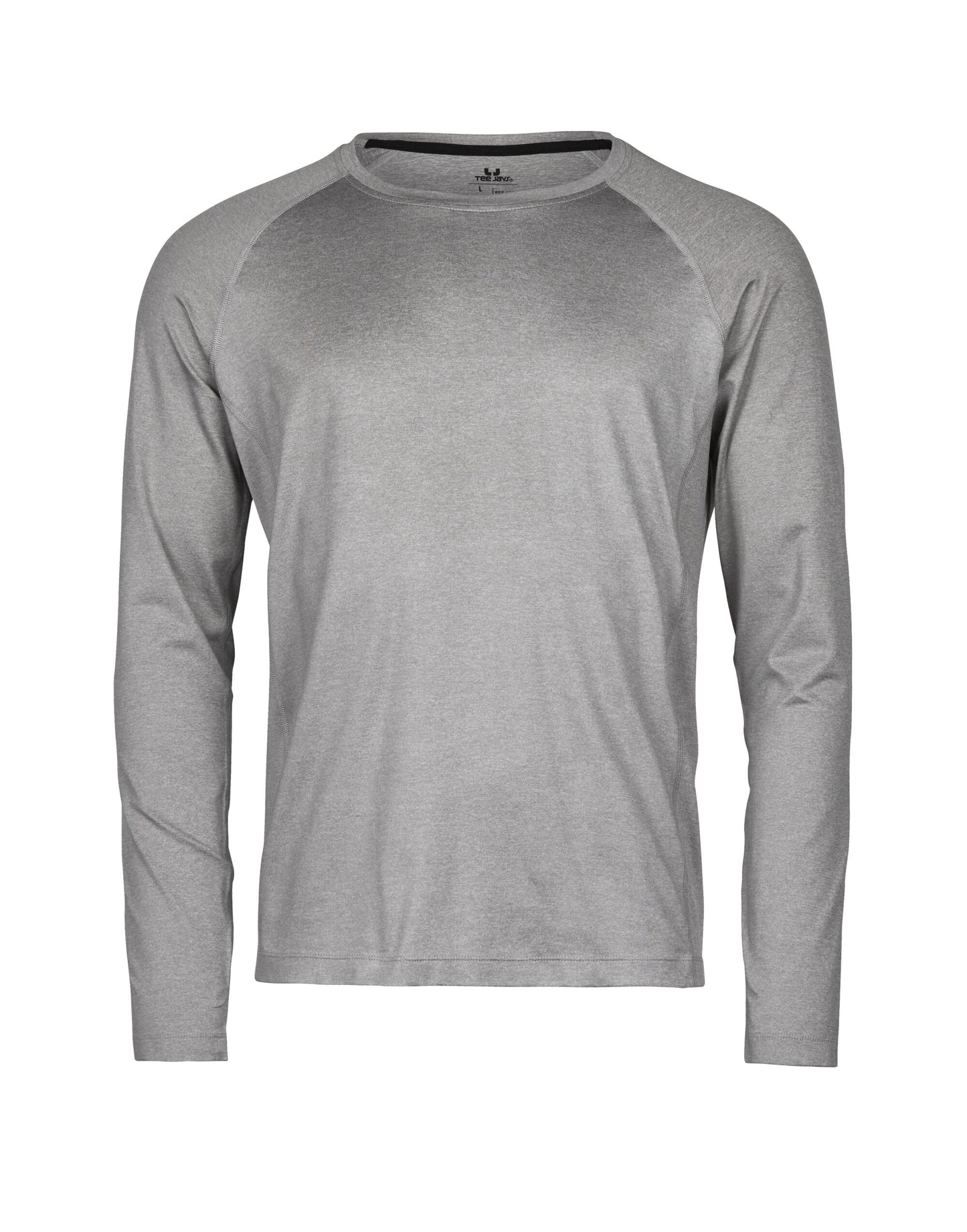 Long Sleeve CoolDry Tee - Grey Melange