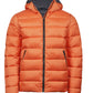 Unisex Lite Hooded Jacket - Dusty Orange