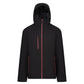 Mens Navigate Insulated Waterproof Jacket - Black/Classic Red