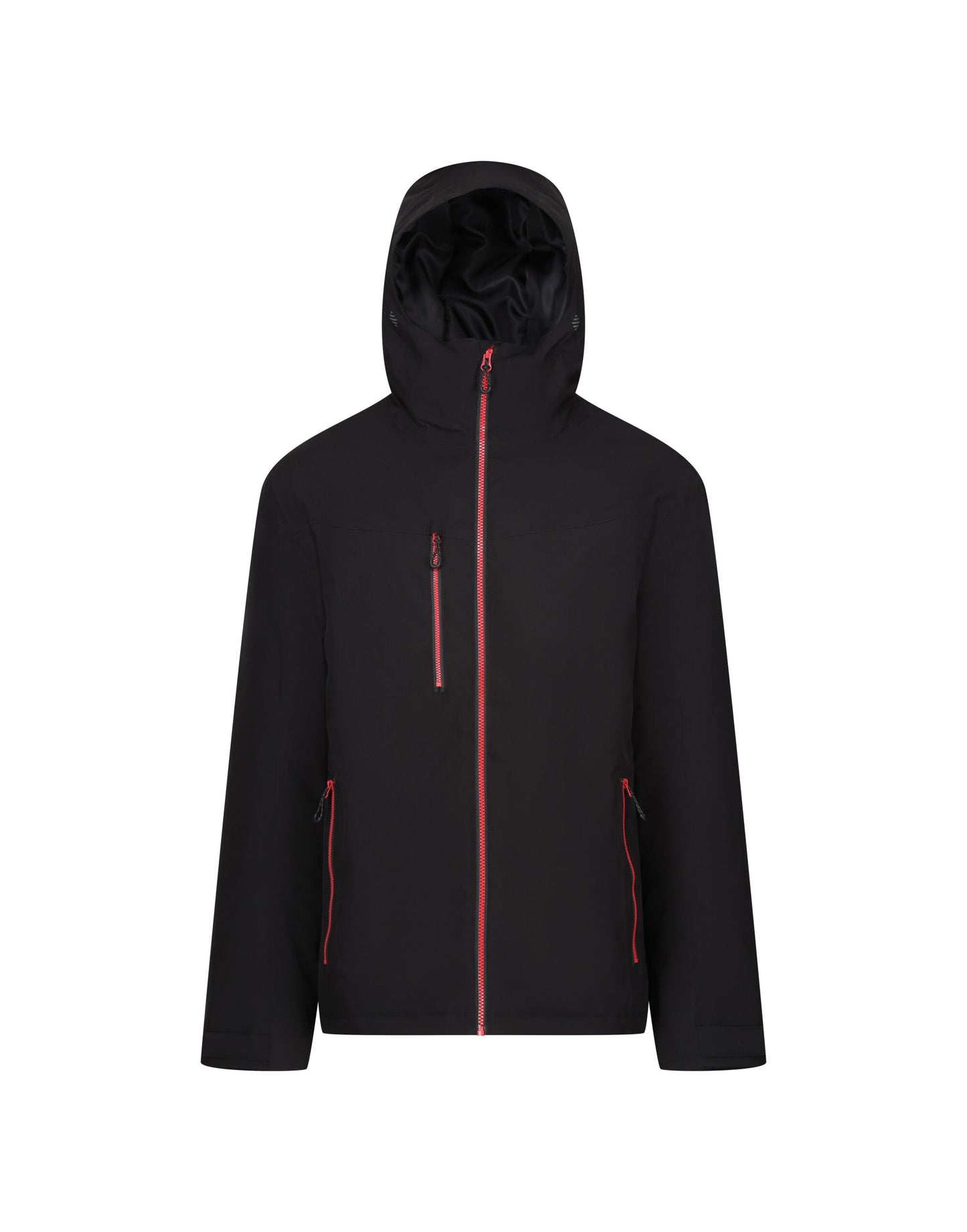 Mens Navigate Insulated Waterproof Jacket - Black/Classic Red
