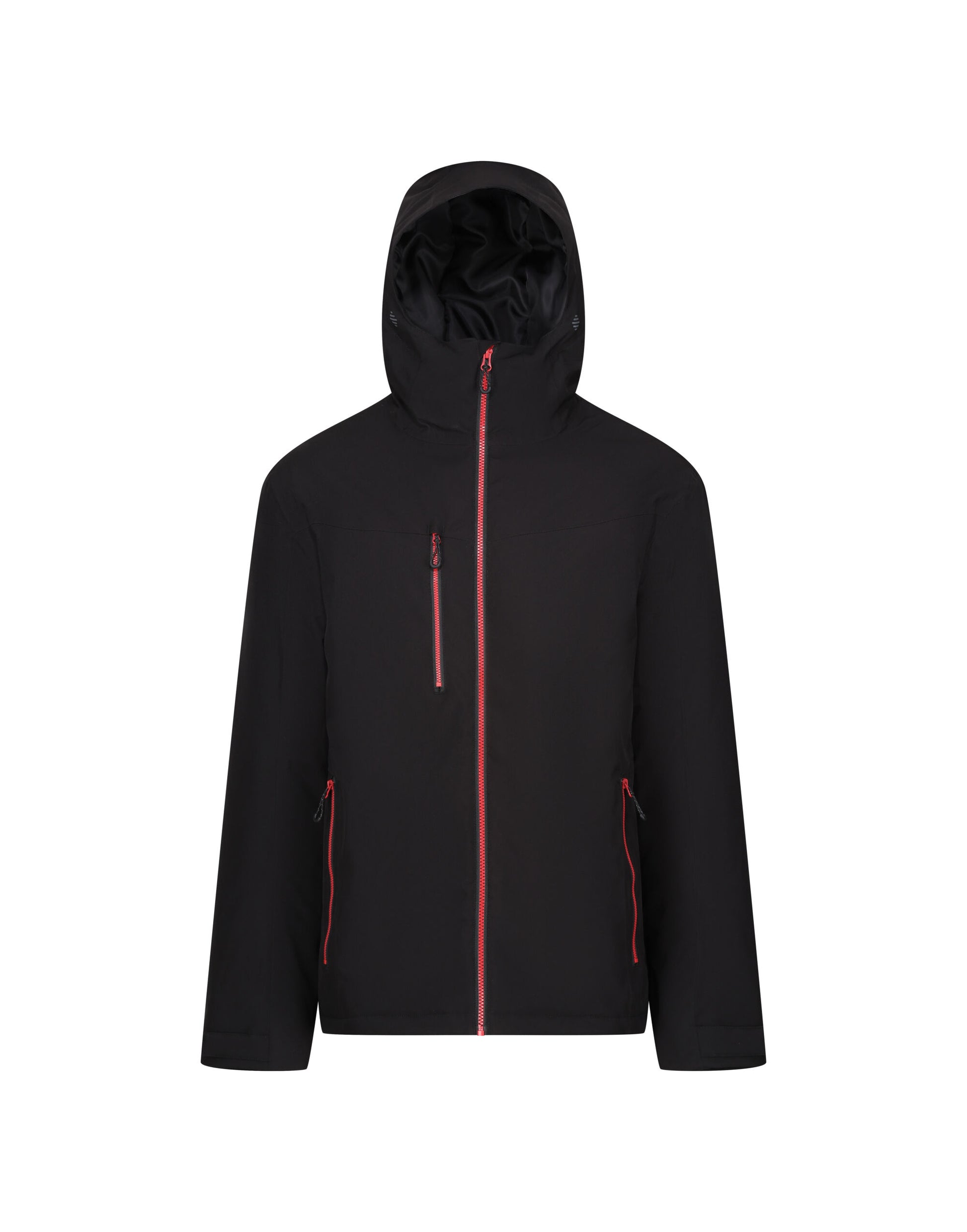 Mens Navigate Insulated Waterproof Jacket - Black/Classic Red