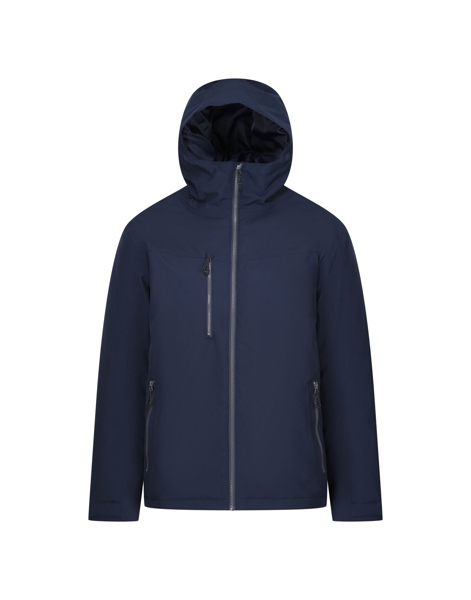 Mens Navigate Insulated Waterproof Jacket - Navy/Seal Grey