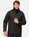 Men's Tyler Quilted Jacket - Black