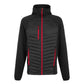 Men's Navigate Thermal Hybrid Jacket - Black/Classic Red