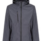 Venturer 3 Layer Hooded Softshell - Seal Grey/Black