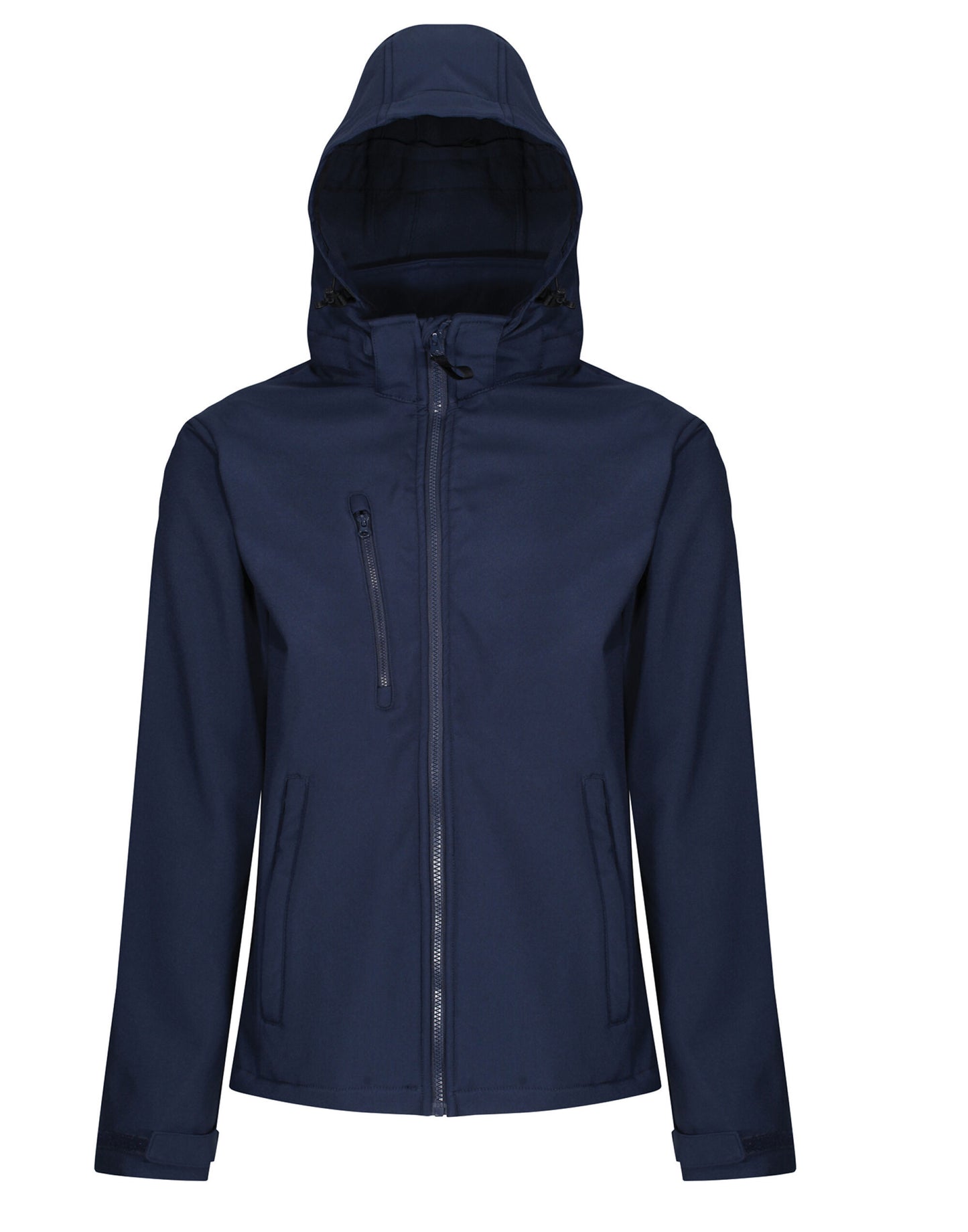 Venturer 3 Layer Hooded Softshell - Navy/Navy