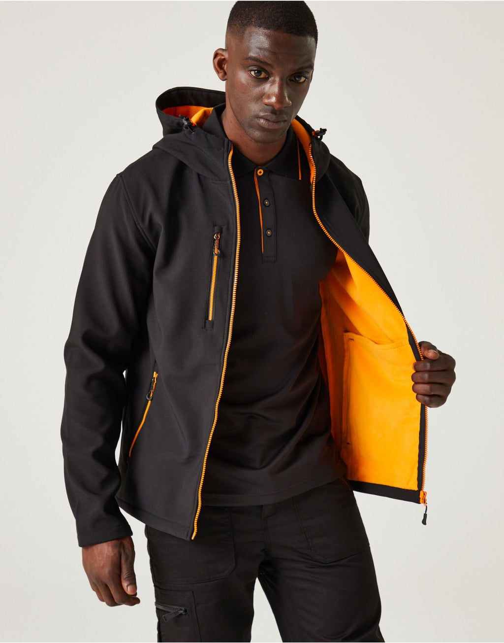 Navigate 2-Layer Hooded Softshell Jacket