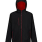 Navigate 2-Layer Hooded Softshell Jacket - Black/Classic Red