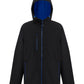 Navigate 2-Layer Hooded Softshell Jacket - Black/New Royal