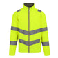 Hi-Vis Pro Contract Ablaze 2 Layer Softshell Jacket (Class 3) - Hi-Vis Yellow