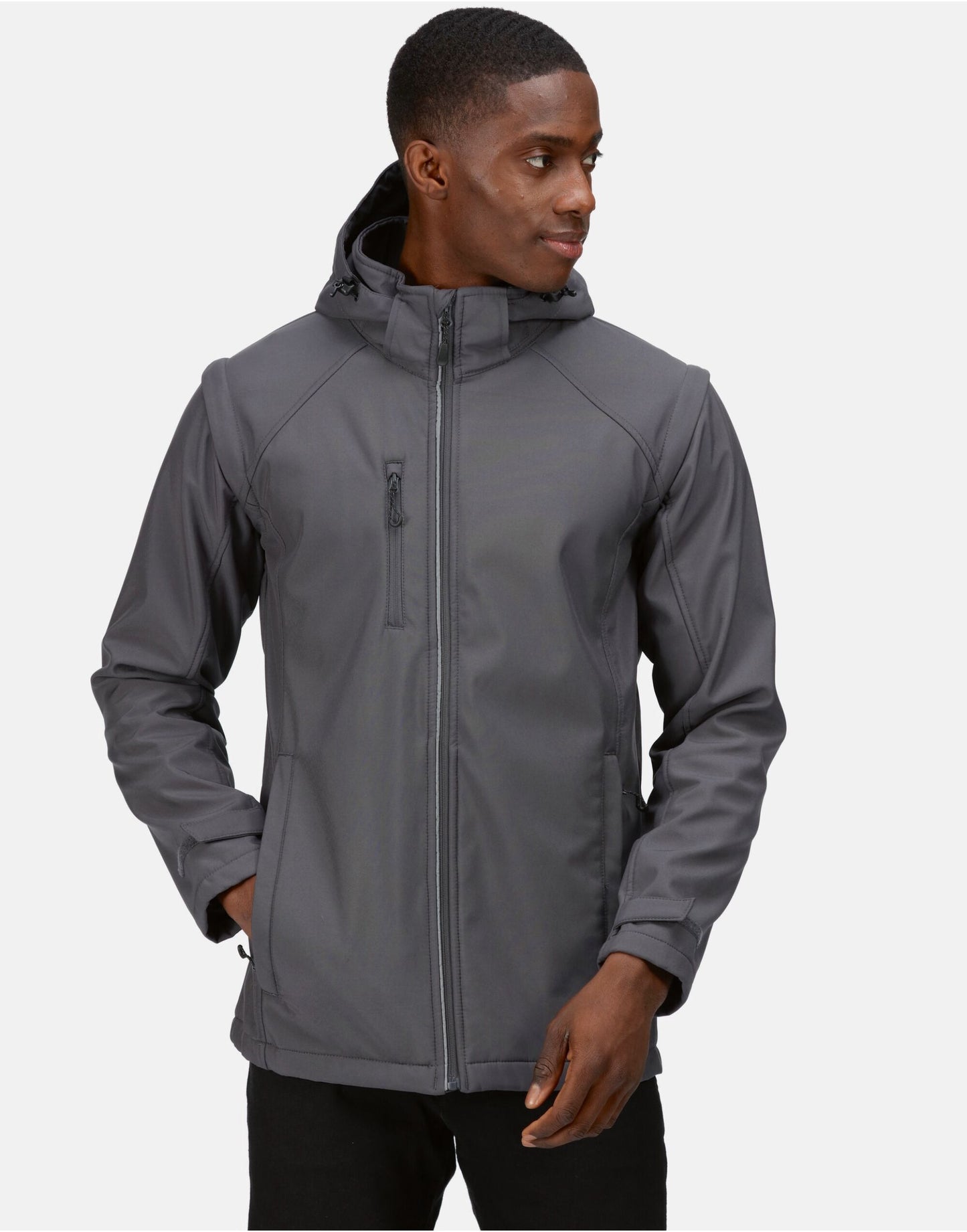 Men's Erasmus 4-In-1 Softshell Jacket - Seal Grey/Seal Grey
