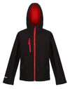 Ablaze 3 Layer Softshell - Black/Classic Red