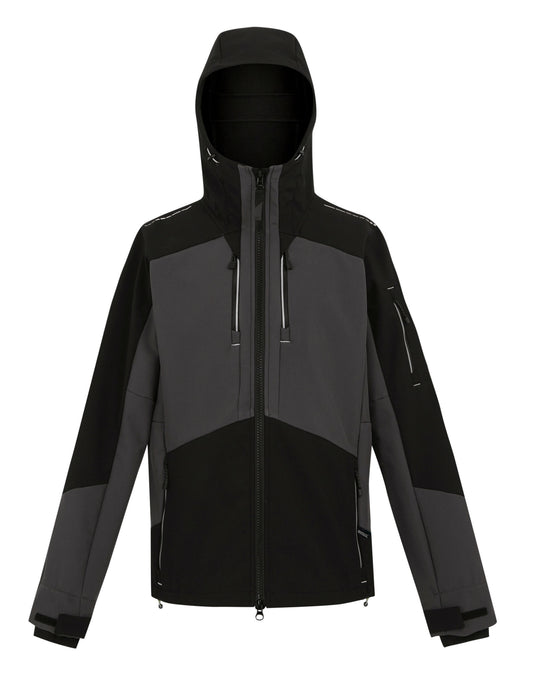 4TEX Stretch 3 Layer Softshell - Slate Grey/Black