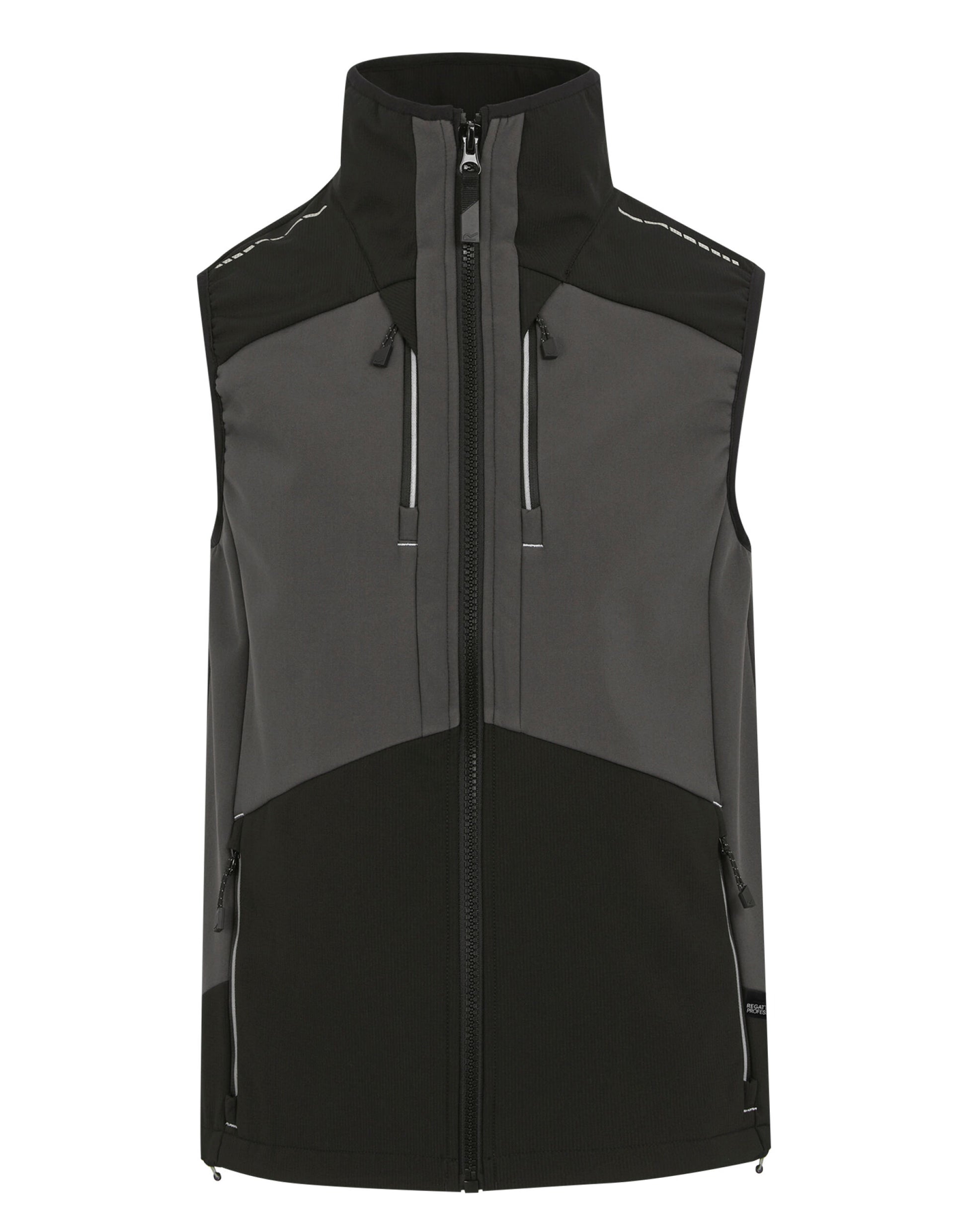 4TEX Stretch 3 Layer Bodywarmer - Slate Grey/Black