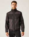E-Volve Unisex 2 Layer Softshell Jacket - Ash/Black