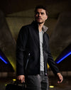Ascender Two Layer Softshell Jacket - Black/Mineral Grey