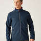 Ascender Two Layer Softshell Jacket - Navy/Classic Red