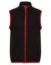 Micro Fleece Bodywarmer - Black/Classic Red