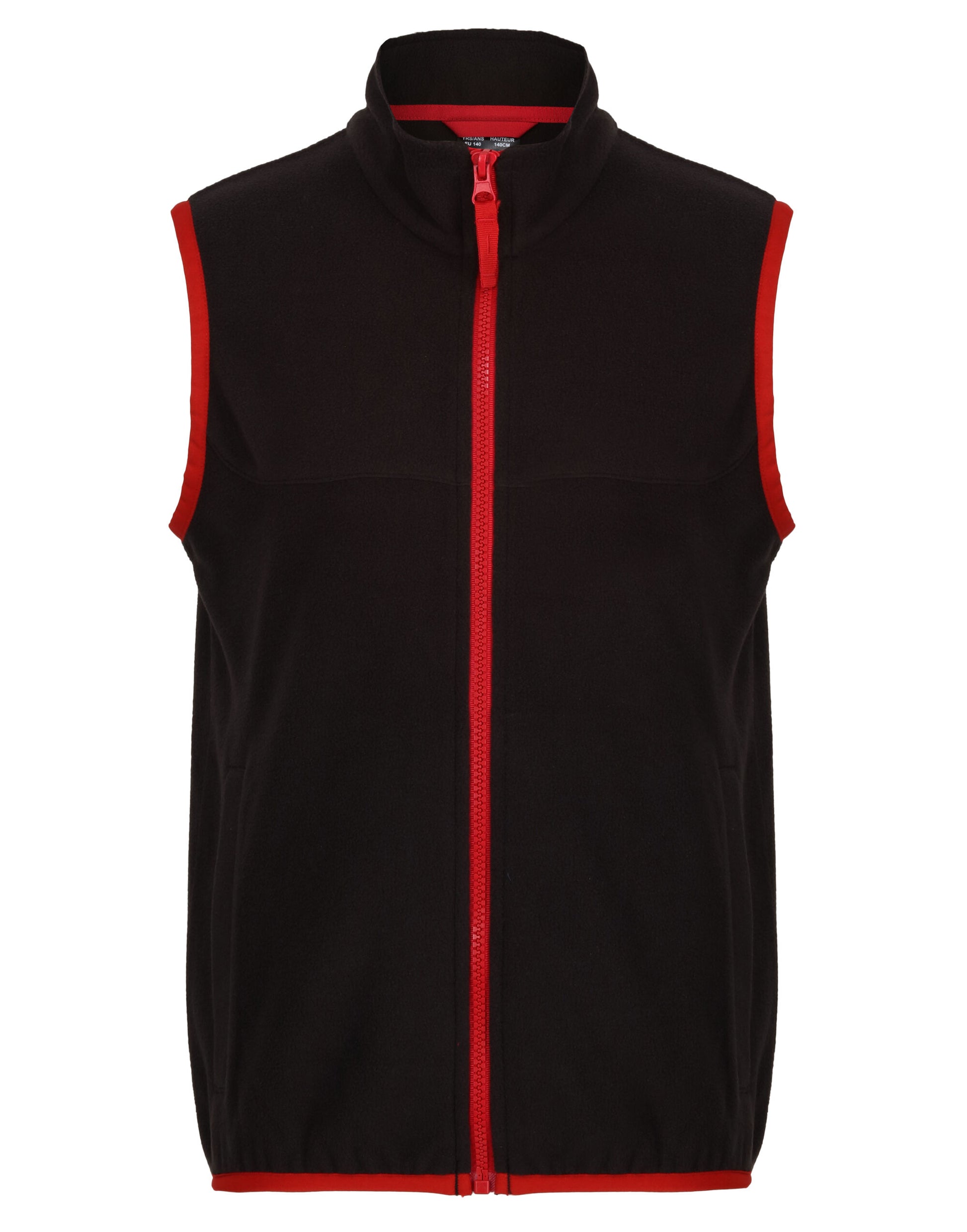 Micro Fleece Bodywarmer - Black/Classic Red