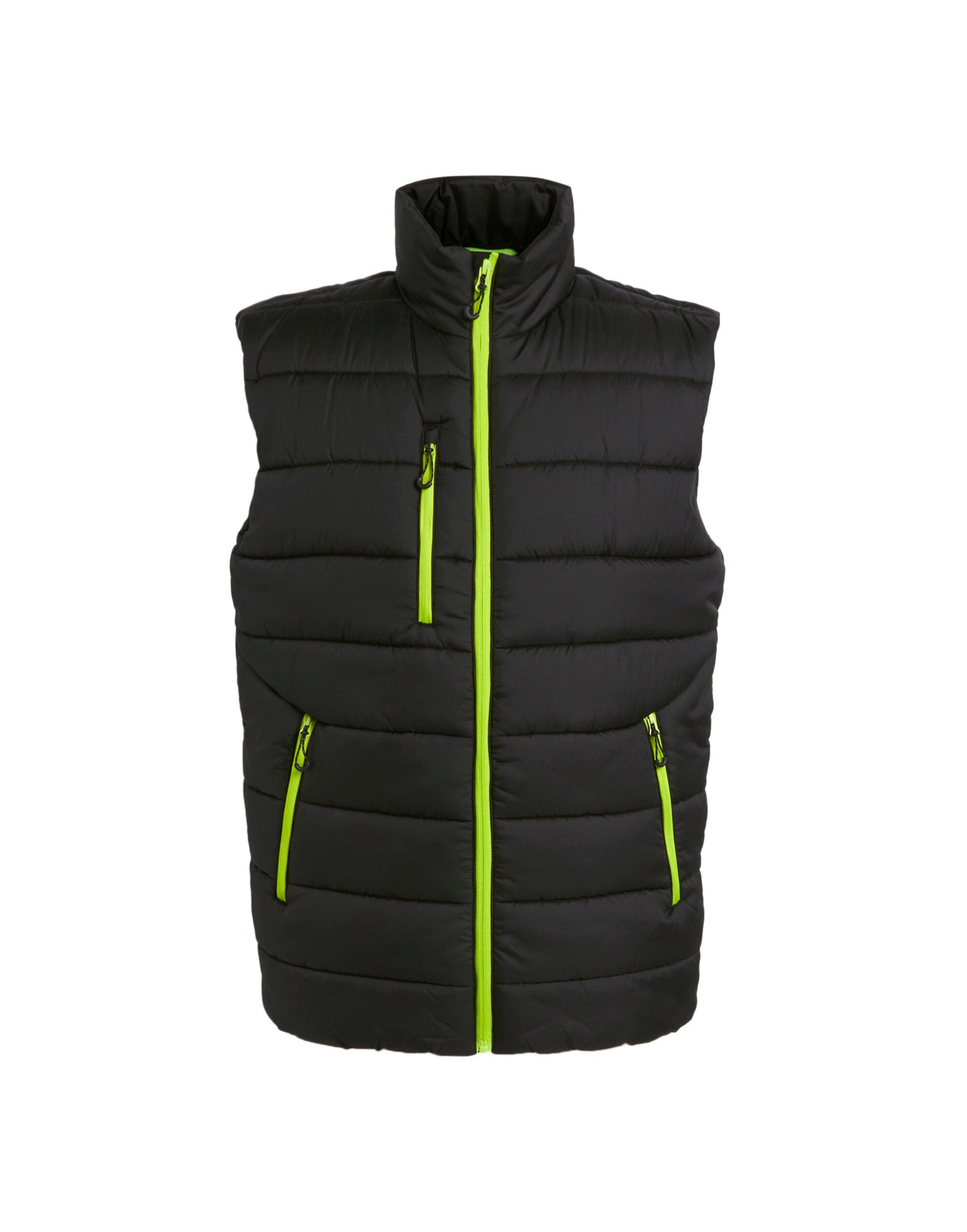 Men's Navigate Thermal Bodywarmer - Black/Lime