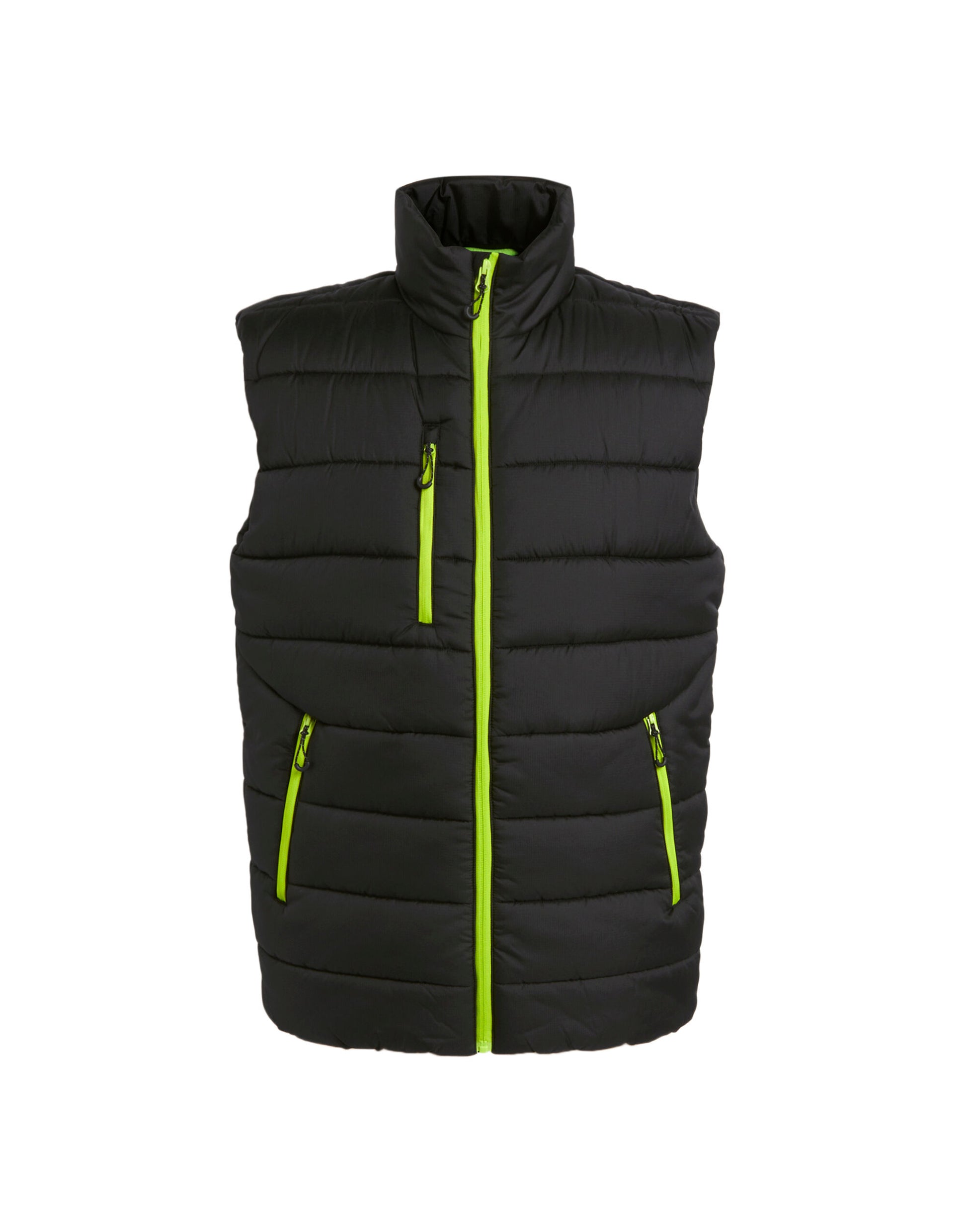 Men's Navigate Thermal Bodywarmer - Black/Lime