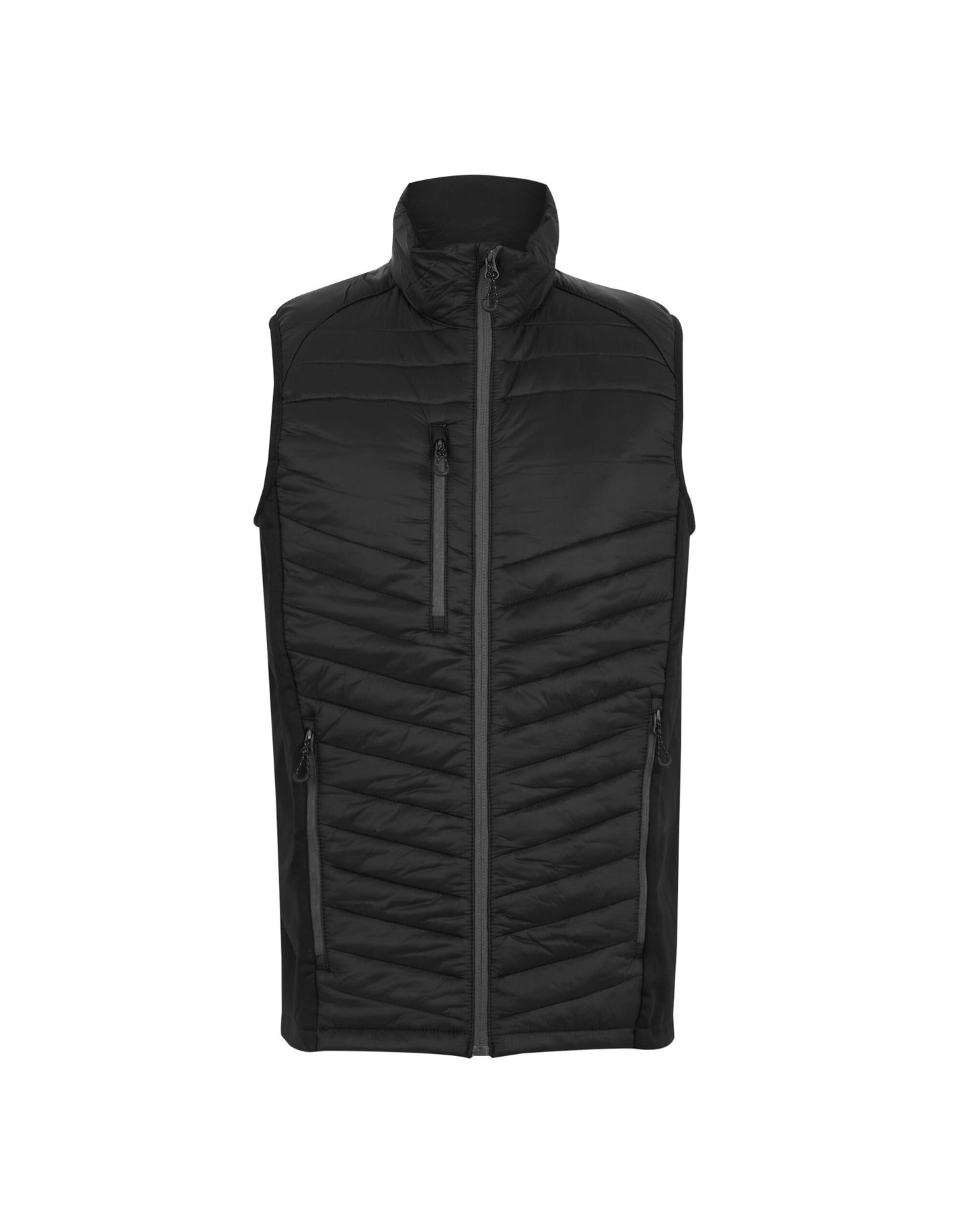 Men's Navigate Hybrid Bodywarmer - Black/Seal Grey