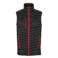 Men's Navigate Hybrid Bodywarmer - Black/Classic Red