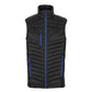 Men's Navigate Hybrid Bodywarmer - Black/ New Royal