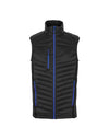 Men's Navigate Hybrid Bodywarmer - Black/ New Royal