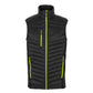 Men's Navigate Hybrid Bodywarmer - Black/Lime