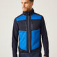 E-Volve Unisex Knit Effect Stretch Bodywarmer - Strong Blue/Navy