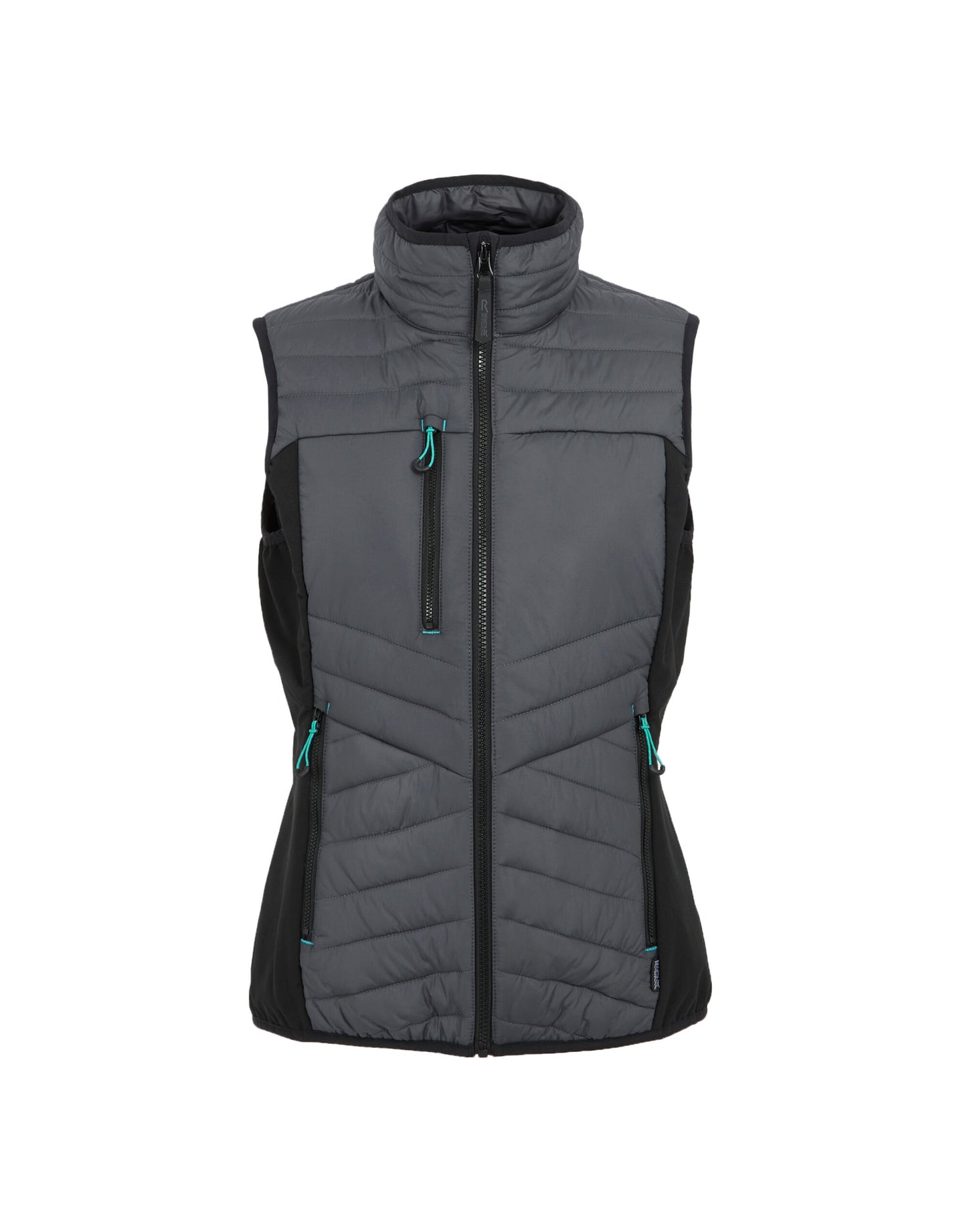 Ladies Ada Hybrid Boydwarmer - Seal Grey/Black