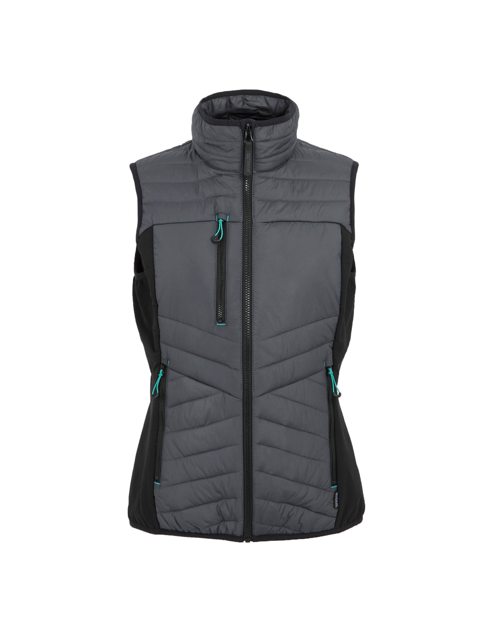 Ladies Ada Hybrid Boydwarmer - Seal Grey/Black