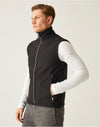 Ascender Two Layer Soft Shell Bodywarmer - Black/Mineral Grey