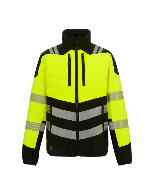 X-Pro Hybrid Jacket - Black/Hi-Vis Yellow
