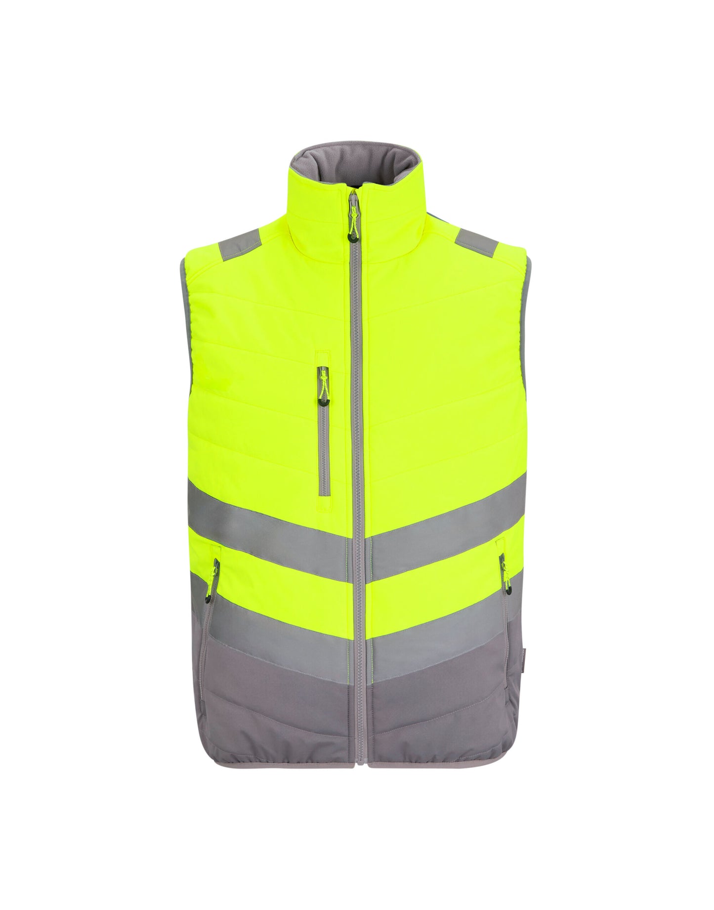 Hi-Vis Two-Tone Thermal Bodywarmer - Hi-Vis Yellow