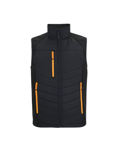 Pro Universal Bodywarmer - Black Orange Pop