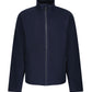 Recycled Full Zip Fleece - Navy