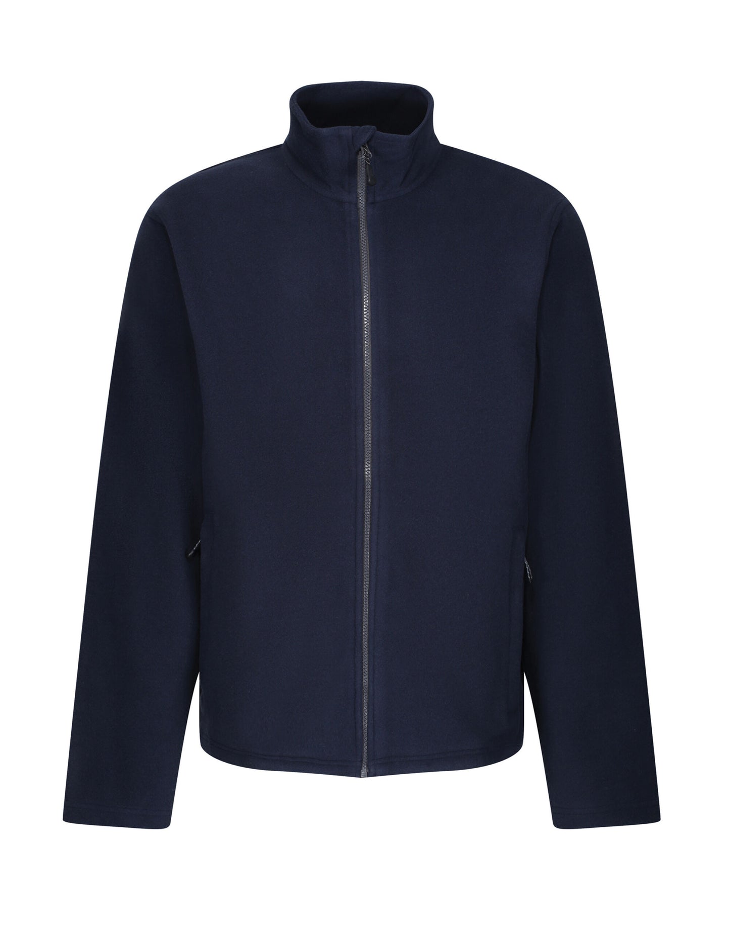 Recycled Full Zip Fleece - Navy