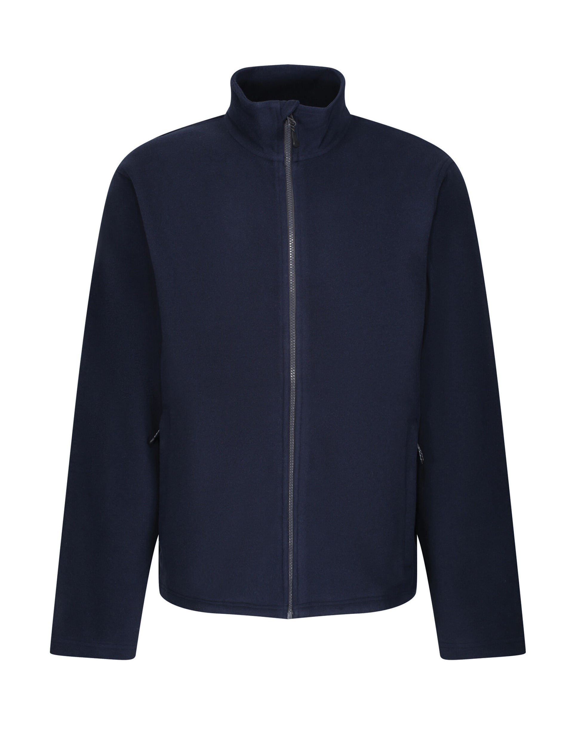 Recycled Full Zip Fleece - Navy