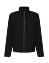Recycled Full Zip Fleece - Black