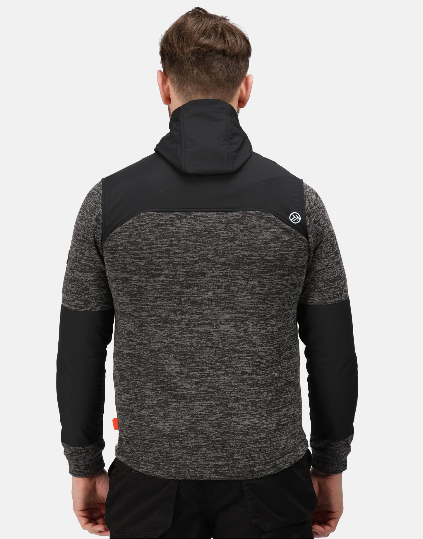 Tactical Heist Hybrid Jacket - Ash Marl/ Black