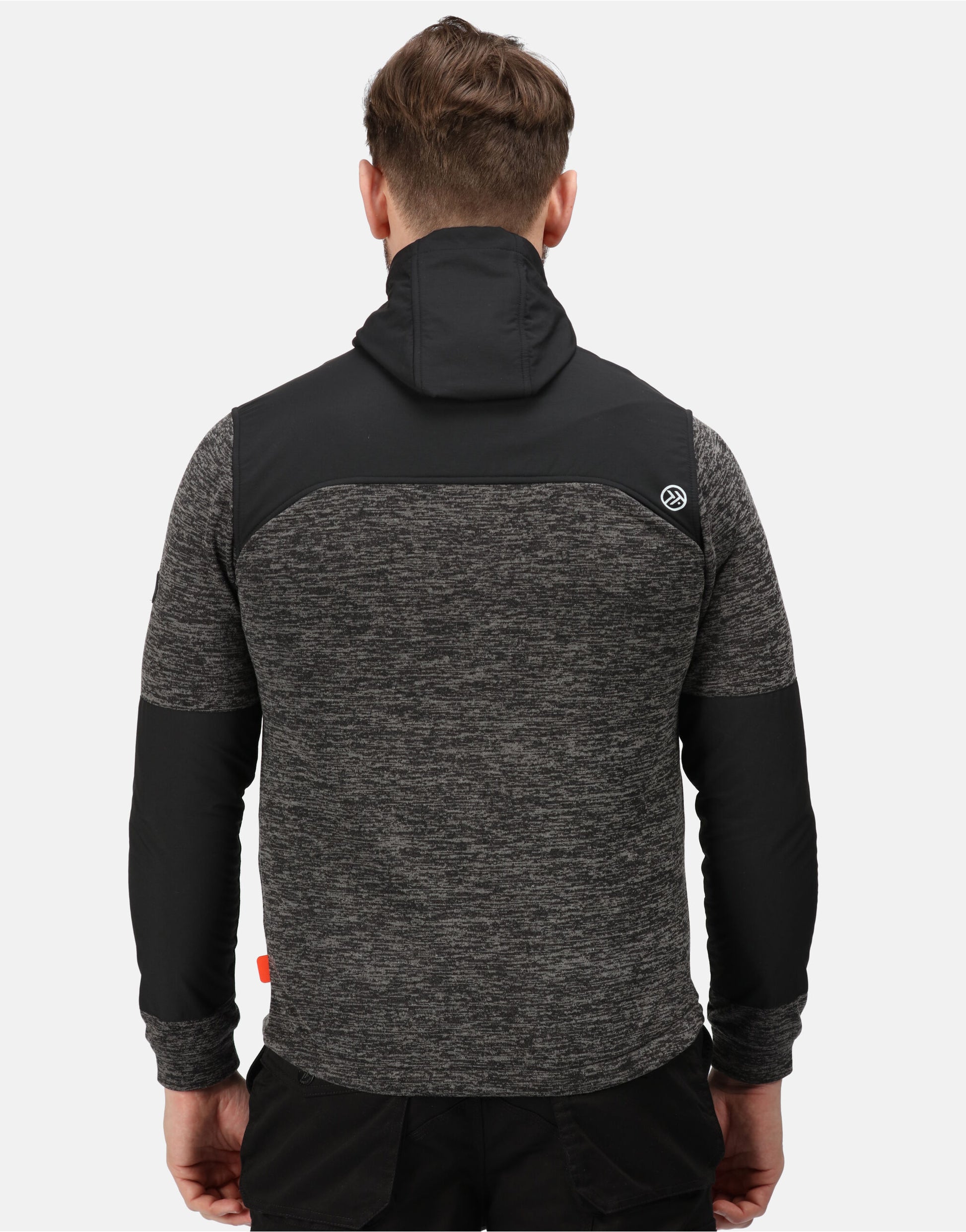 Tactical Heist Hybrid Jacket - Ash Marl/ Black