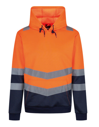 Pro Hi Vis Overhead Hoody - Hi Vis Orange