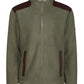 Faversham Full Zip Fleece - Dark Khaki