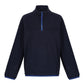 Micro Fleece Half Zip - Navy/New Royal