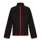 Full Zip Microfleece - Black/Classic Red