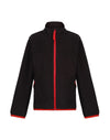 Full Zip Microfleece - Black/Classic Red