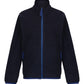 Full Zip Microfleece - Navy/New Royal